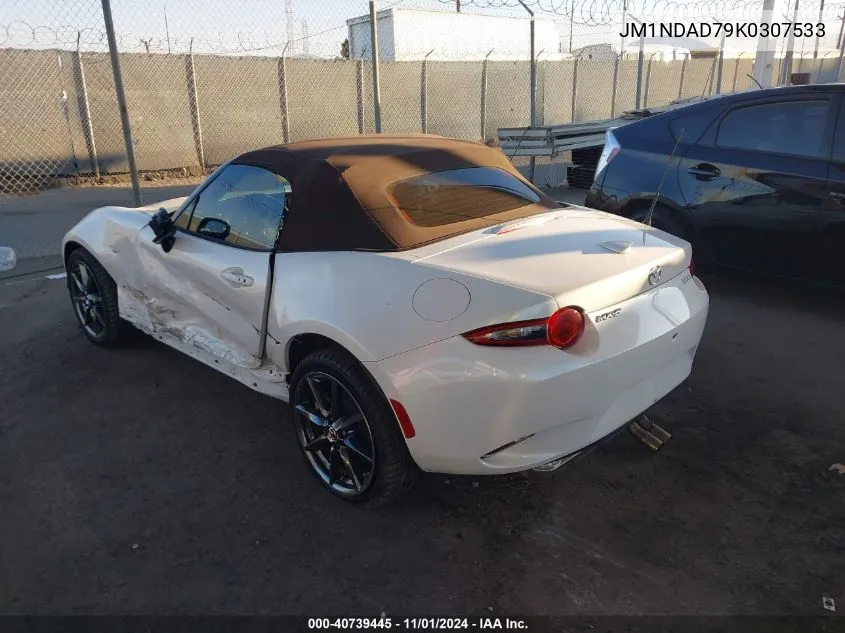 2019 Mazda Mx-5 Miata Grand Touring VIN: JM1NDAD79K0307533 Lot: 40739445