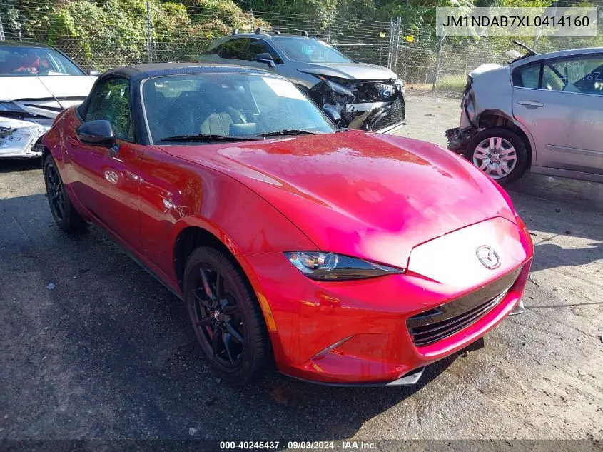 2020 Mazda Mx-5 Miata Sport VIN: JM1NDAB7XL0414160 Lot: 40245437