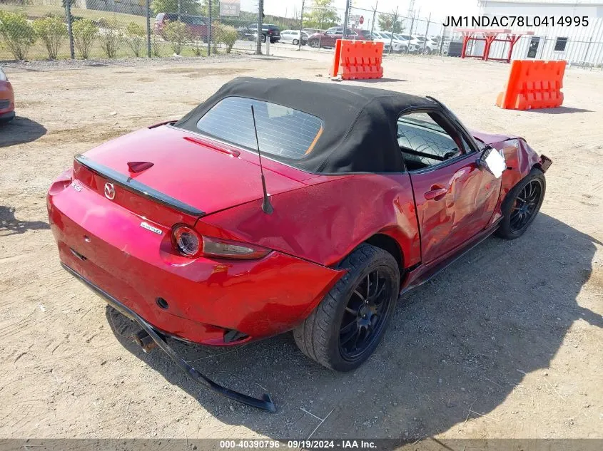 2020 Mazda Mx-5 Miata Club VIN: JM1NDAC78L0414995 Lot: 40390796