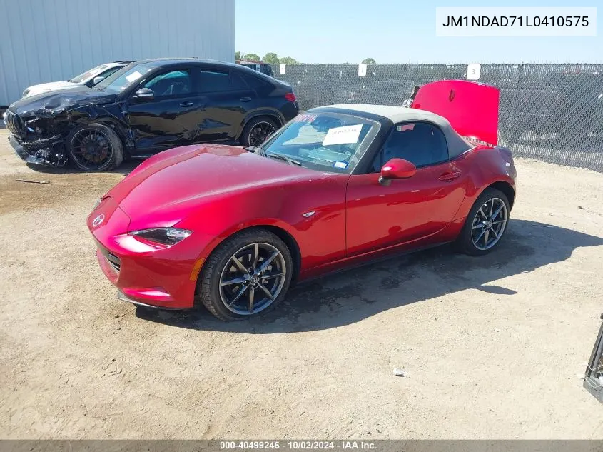 2020 Mazda Mx-5 Miata Grand Touring VIN: JM1NDAD71L0410575 Lot: 40499246