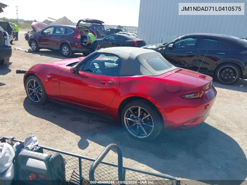 2020 Mazda Mx-5 Miata Grand Touring VIN: JM1NDAD71L0410575 Lot: 40499246