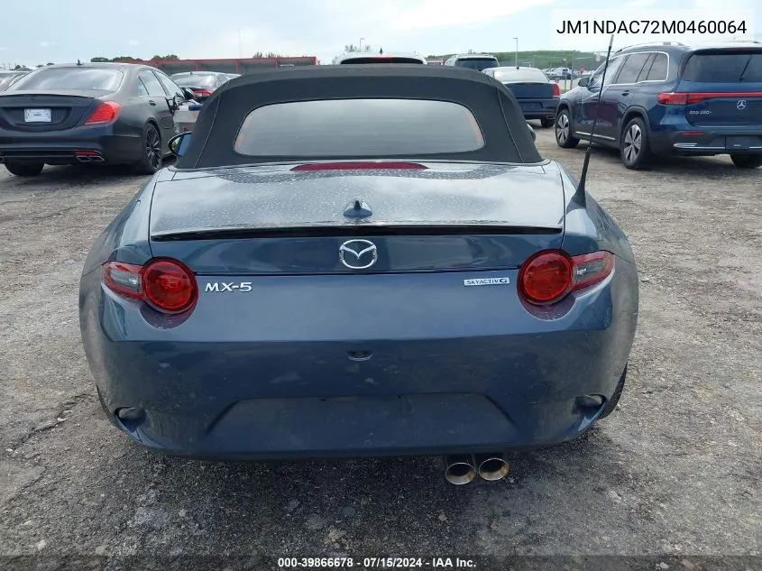 JM1NDAC72M0460064 2021 Mazda Mx-5 Miata Club