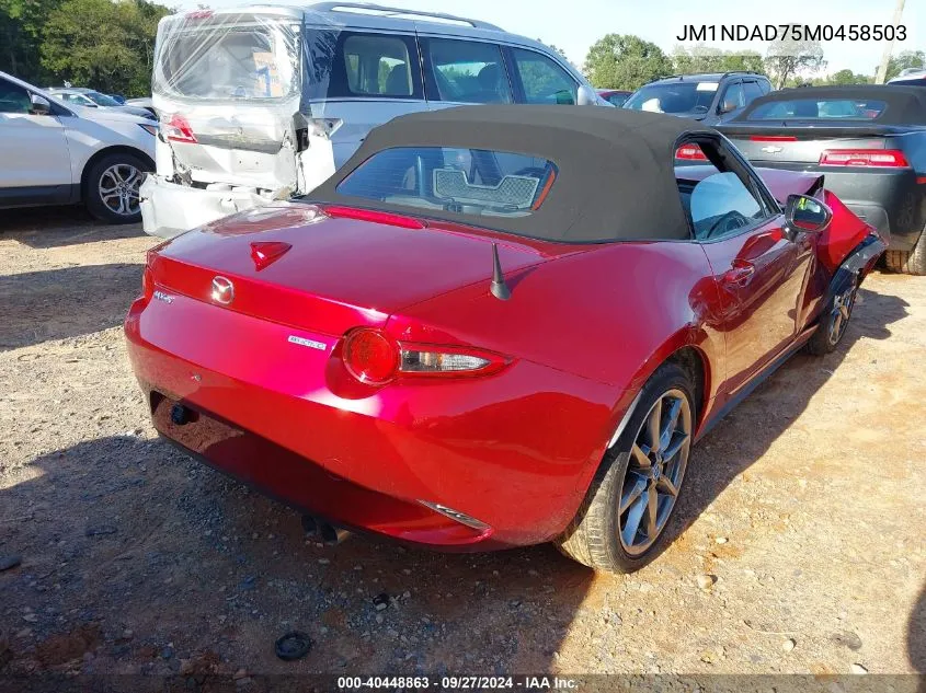 JM1NDAD75M0458503 2021 Mazda Mx-5 Miata Grand Touring