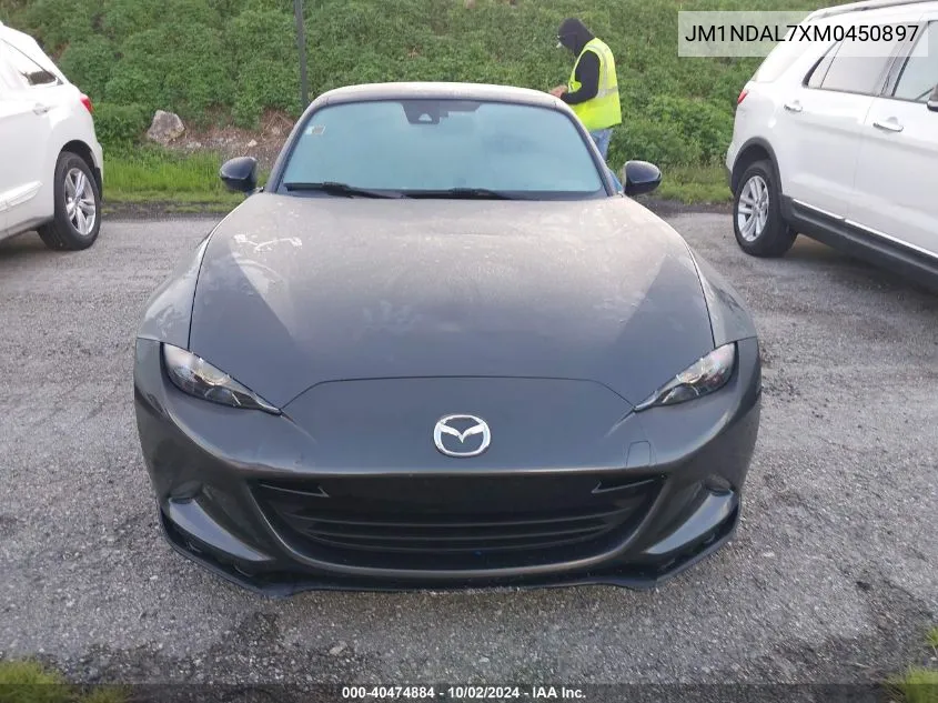 2021 Mazda Mx-5 Miata Club VIN: JM1NDAL7XM0450897 Lot: 40474884