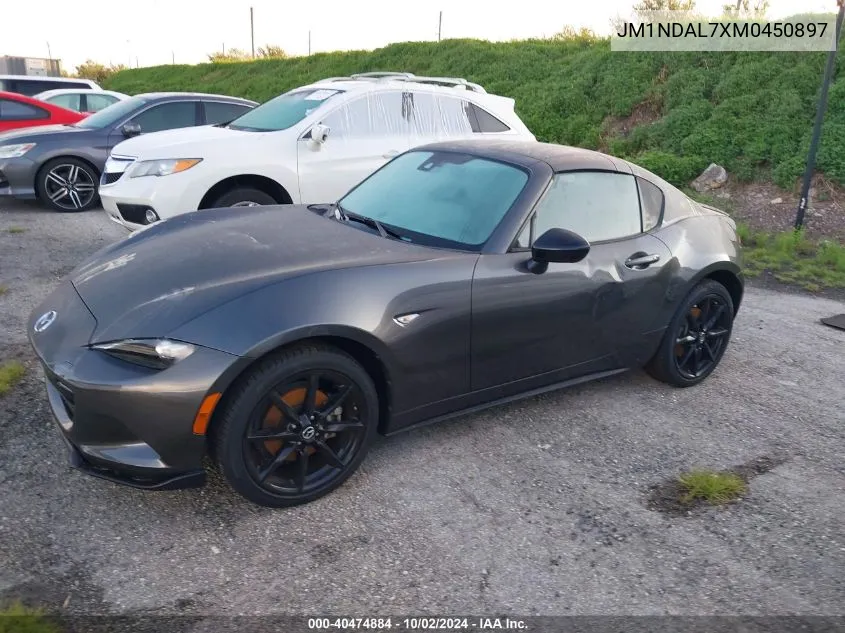 JM1NDAL7XM0450897 2021 Mazda Mx-5 Miata Club