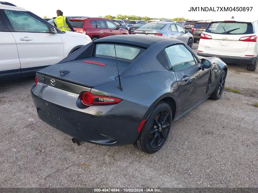 2021 Mazda Mx-5 Miata Club VIN: JM1NDAL7XM0450897 Lot: 40474884