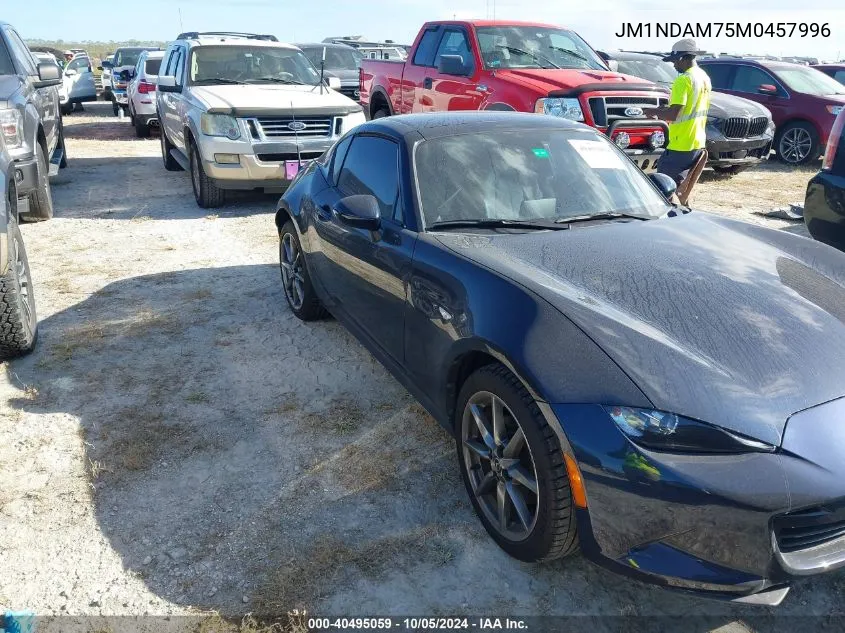 2021 Mazda Mx-5 Miata Grand Touring VIN: JM1NDAM75M0457996 Lot: 40495059