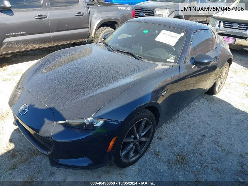 2021 Mazda Mx-5 Miata Grand Touring VIN: JM1NDAM75M0457996 Lot: 40495059