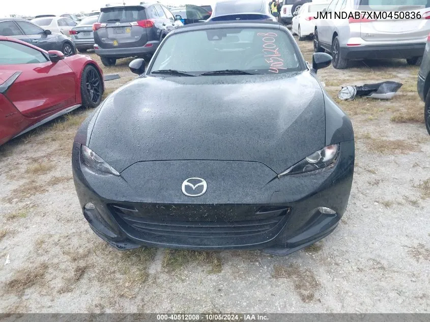 JM1NDAB7XM0450836 2021 Mazda Mx-5 Miata Sport