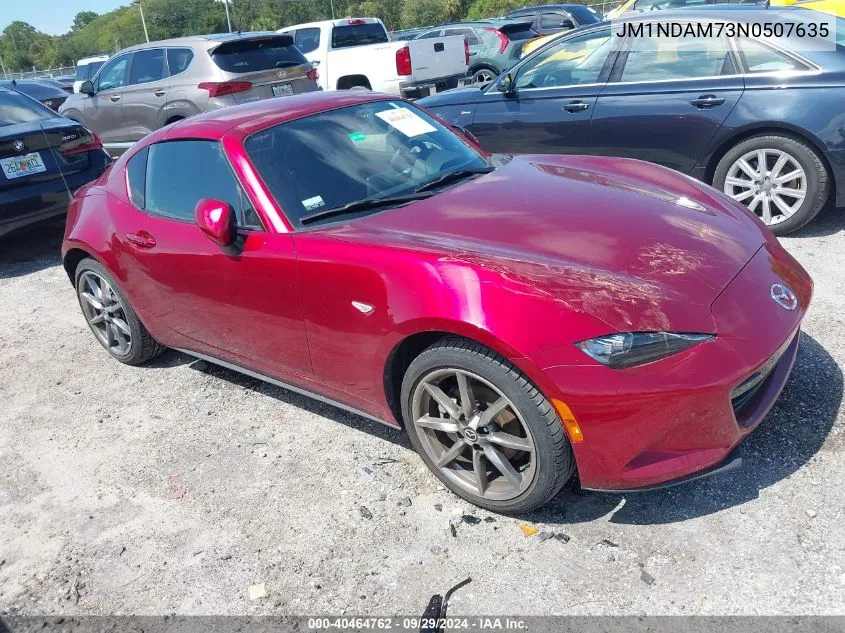 2022 Mazda Mx-5 Miata Rf Grand Touring VIN: JM1NDAM73N0507635 Lot: 40464762