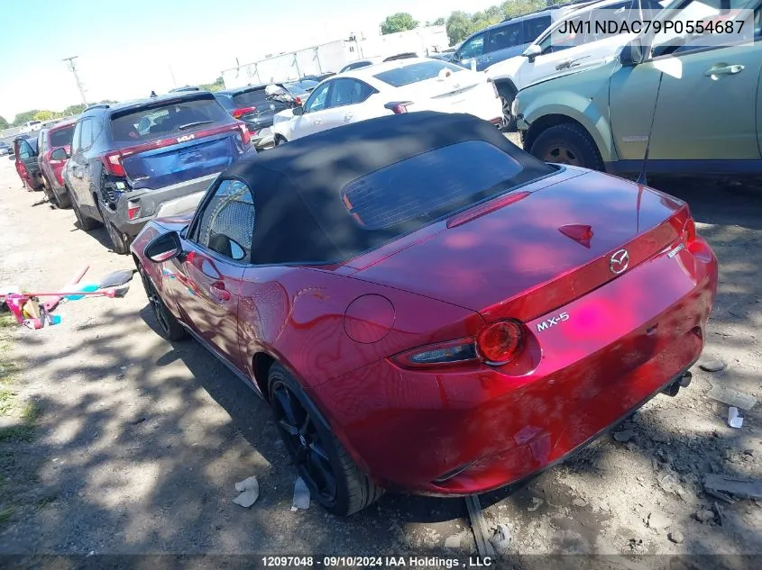 2023 Mazda Mx-5 Gs/Gs-P VIN: JM1NDAC79P0554687 Lot: 12097048