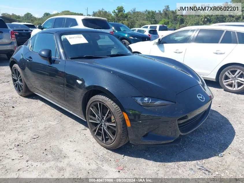 2024 Mazda Mx-5 Miata Grand Touring VIN: JM1NDAM7XR0602201 Lot: 40475986