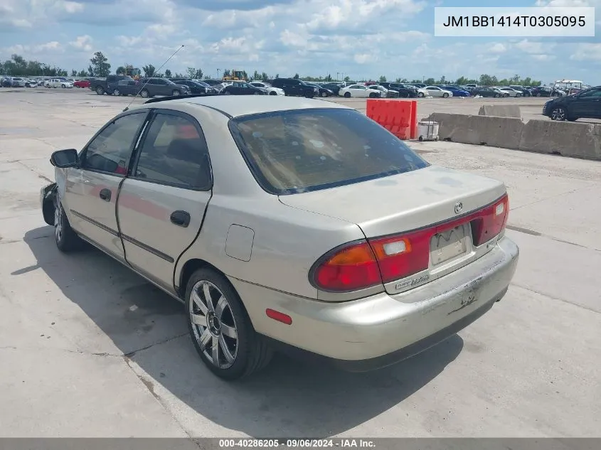 1996 Mazda Protege Dx/Lx/Es VIN: JM1BB1414T0305095 Lot: 40286205