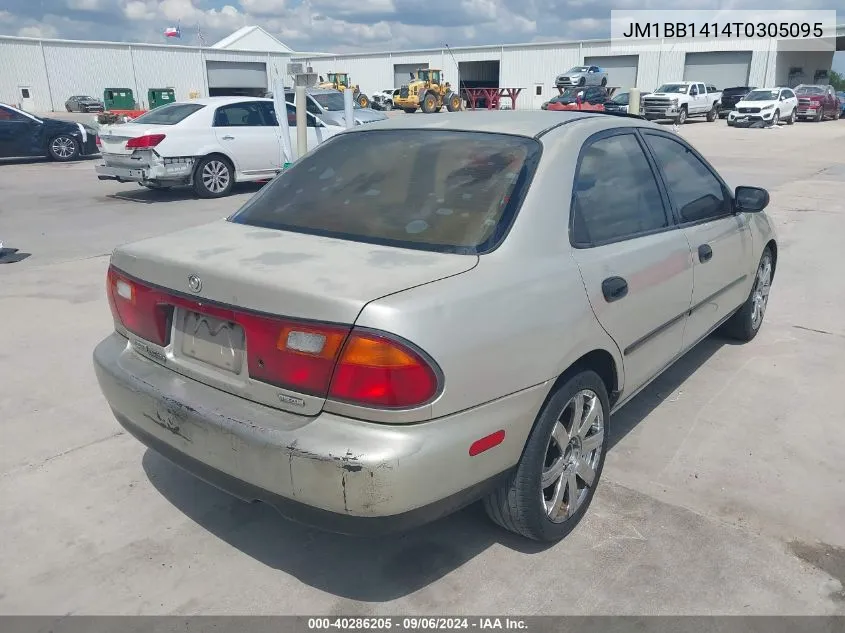 1996 Mazda Protege Dx/Lx/Es VIN: JM1BB1414T0305095 Lot: 40286205