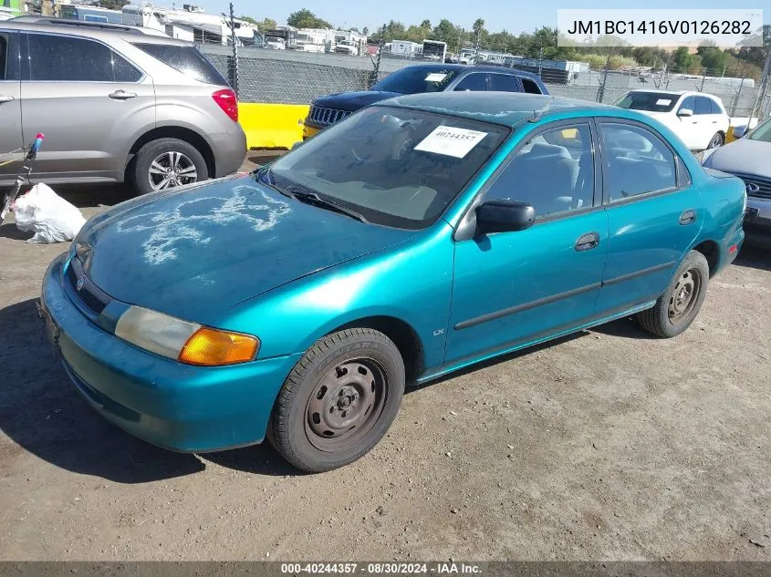 1997 Mazda Protege Dx/Lx VIN: JM1BC1416V0126282 Lot: 40244357