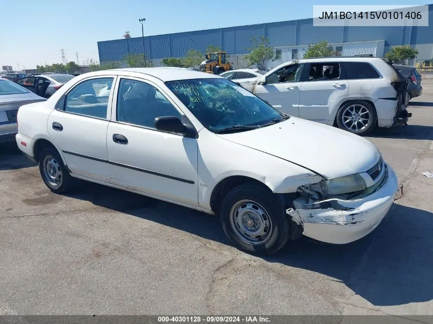 1997 Mazda Protege Dx/Lx VIN: JM1BC1415V0101406 Lot: 40301128