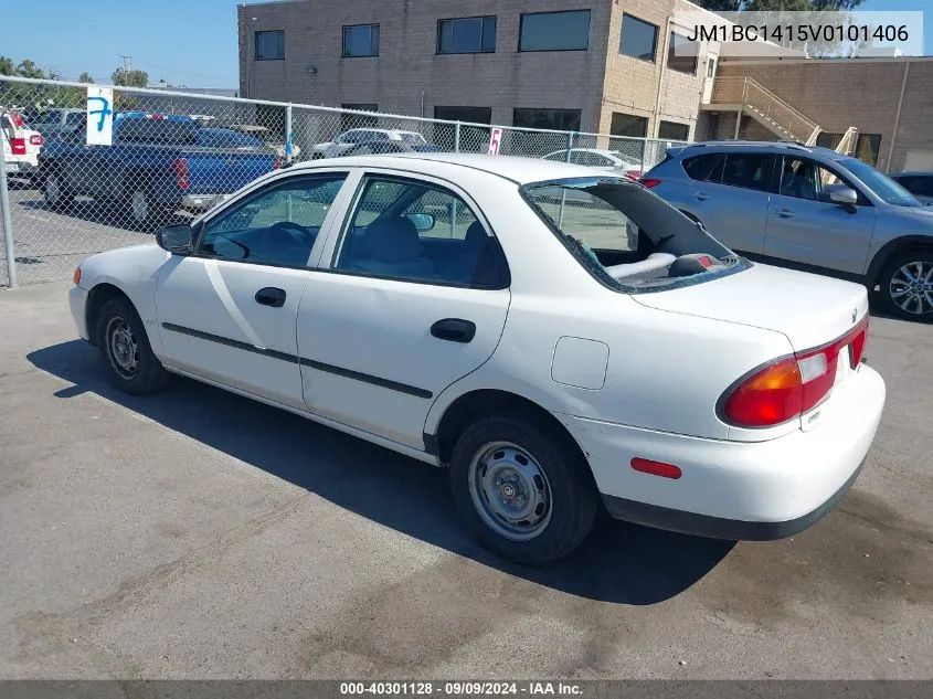 1997 Mazda Protege Dx/Lx VIN: JM1BC1415V0101406 Lot: 40301128