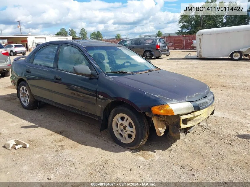 1997 Mazda Protege Dx/Lx VIN: JM1BC1411V0114427 Lot: 40354671