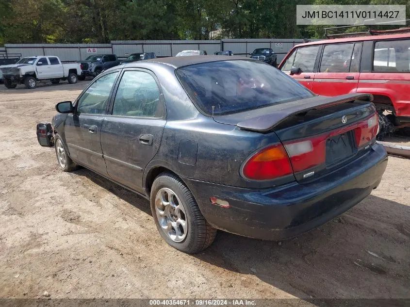 1997 Mazda Protege Dx/Lx VIN: JM1BC1411V0114427 Lot: 40354671