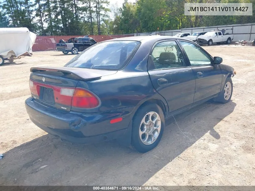 1997 Mazda Protege Dx/Lx VIN: JM1BC1411V0114427 Lot: 40354671