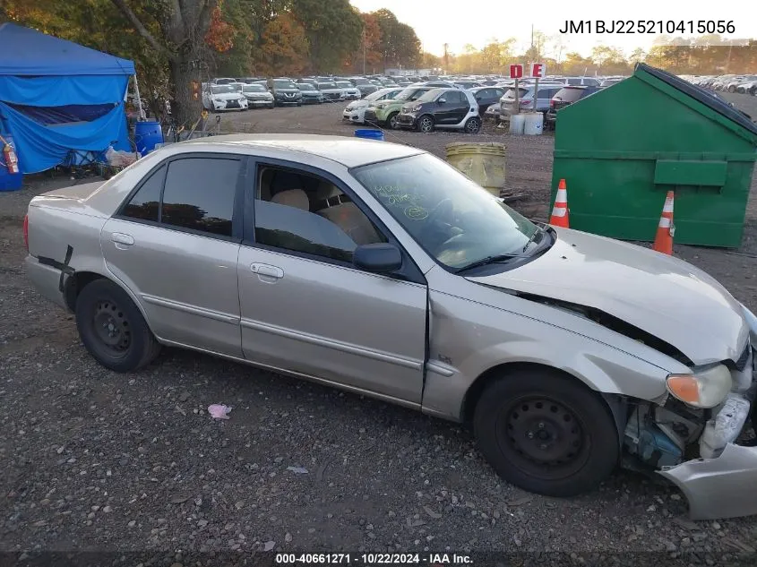 2001 Mazda Protege Es/Lx VIN: JM1BJ225210415056 Lot: 40661271