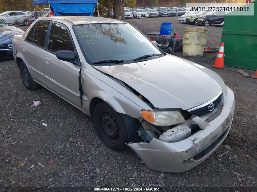 2001 Mazda Protege Es/Lx VIN: JM1BJ225210415056 Lot: 40661271