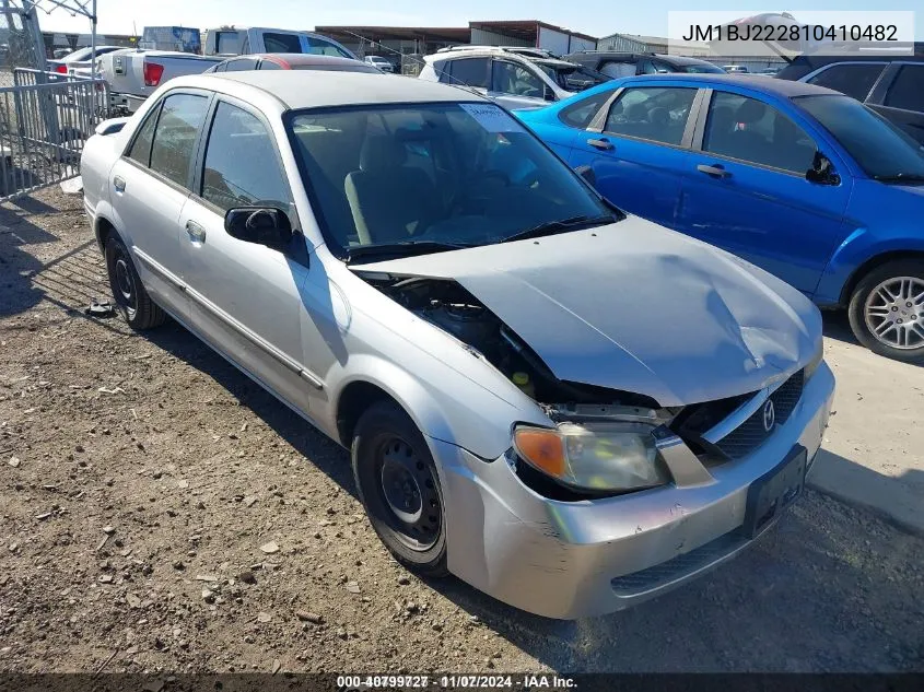 2001 Mazda Protege Dx/Lx VIN: JM1BJ222810410482 Lot: 40799727