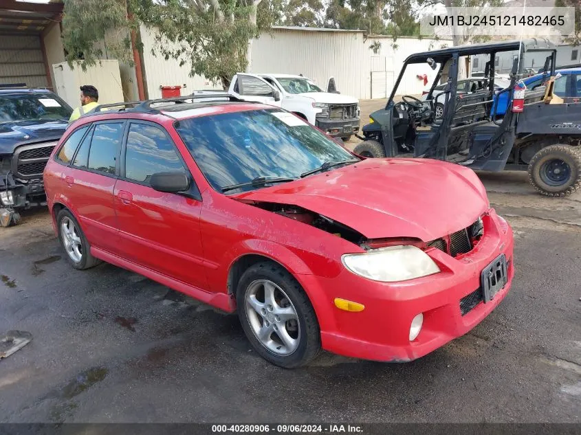 2002 Mazda Protege5 VIN: JM1BJ245121482465 Lot: 40280906