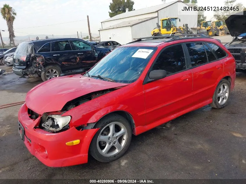 2002 Mazda Protege5 VIN: JM1BJ245121482465 Lot: 40280906