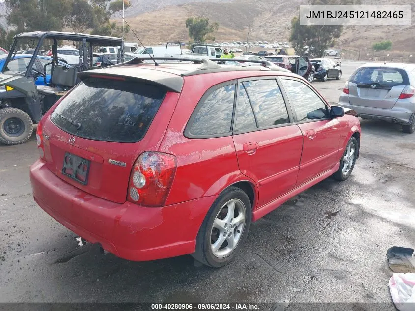 2002 Mazda Protege5 VIN: JM1BJ245121482465 Lot: 40280906