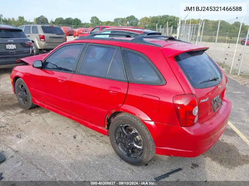 2002 Mazda Protege Pr5 VIN: JM1BJ245321466588 Lot: 40308837