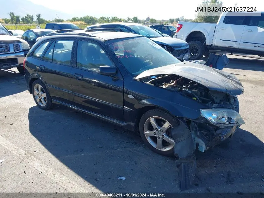 2002 Mazda Protege Pr5 VIN: JM1BJ245X21637224 Lot: 40463211