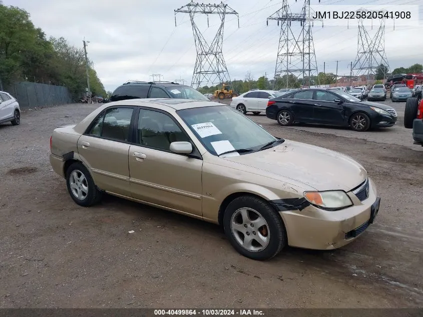 2002 Mazda Protege Dx/Es/Lx VIN: JM1BJ225820541908 Lot: 40499864