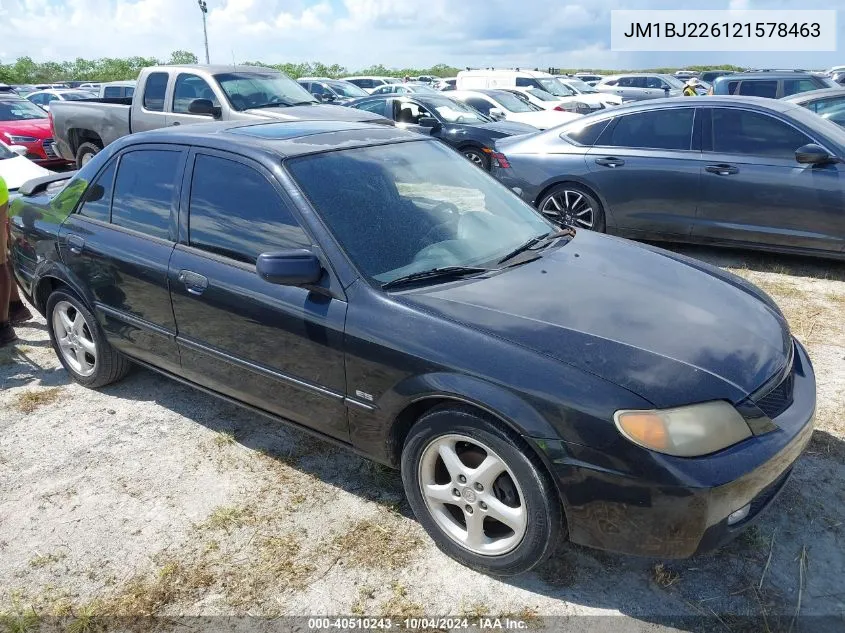 2002 Mazda Protege Dx/Es/Lx VIN: JM1BJ226121578463 Lot: 40510243