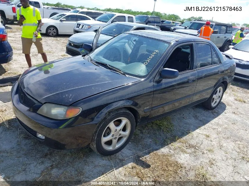 2002 Mazda Protege Dx/Es/Lx VIN: JM1BJ226121578463 Lot: 40510243