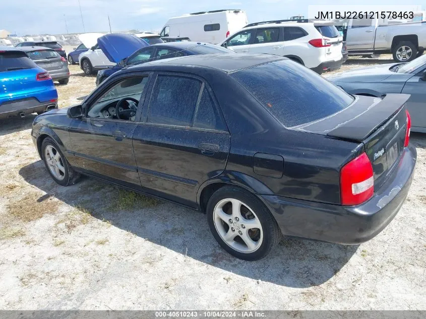 2002 Mazda Protege Dx/Es/Lx VIN: JM1BJ226121578463 Lot: 40510243