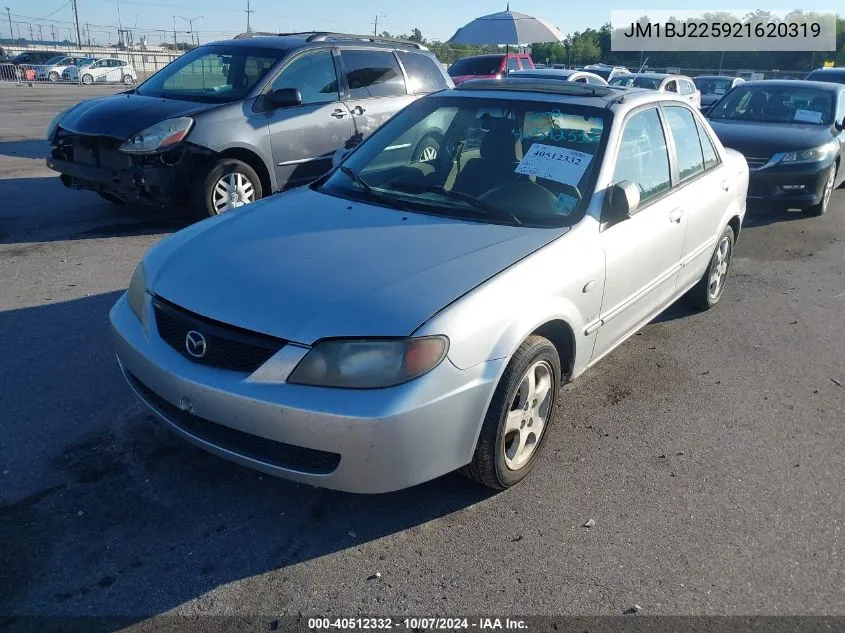 2002 Mazda Protege Dx/Lx/Es VIN: JM1BJ225921620319 Lot: 40512332