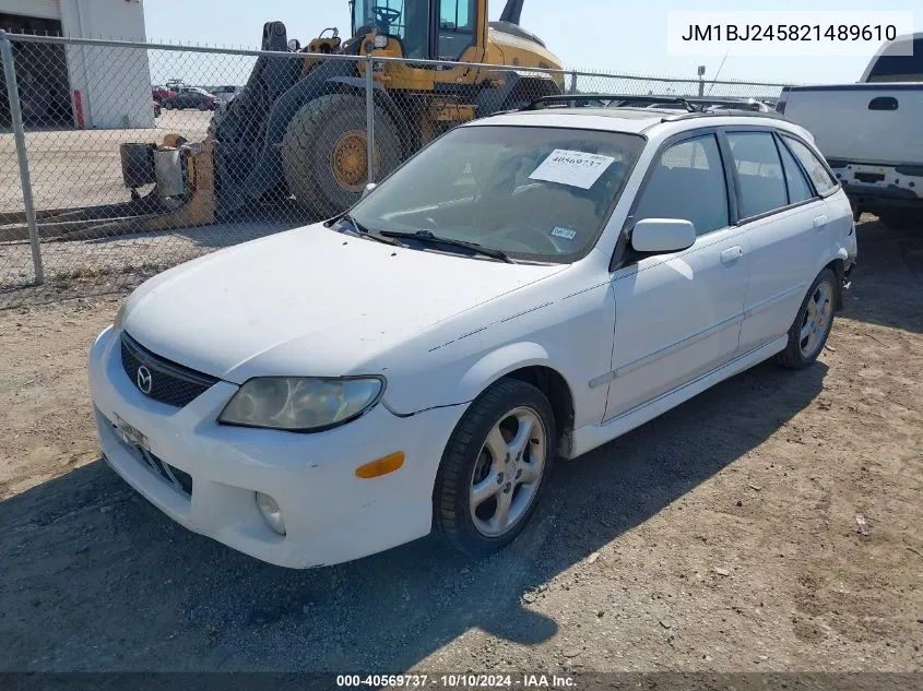 2002 Mazda Protege5 VIN: JM1BJ245821489610 Lot: 40569737