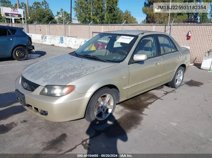 2003 Mazda Protege Dx/Es/Lx VIN: JM1BJ225931182354 Lot: 40154450