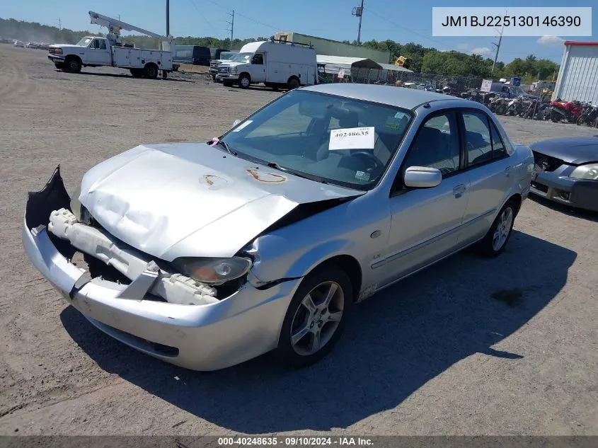 2003 Mazda Protege Dx/Es/Lx VIN: JM1BJ225130146390 Lot: 40248635