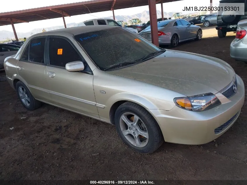 2003 Mazda Protege Dx/Es/Lx VIN: JM1BJ225030153301 Lot: 40296916