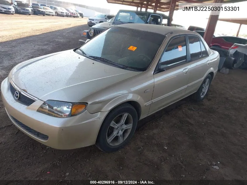 2003 Mazda Protege Dx/Es/Lx VIN: JM1BJ225030153301 Lot: 40296916