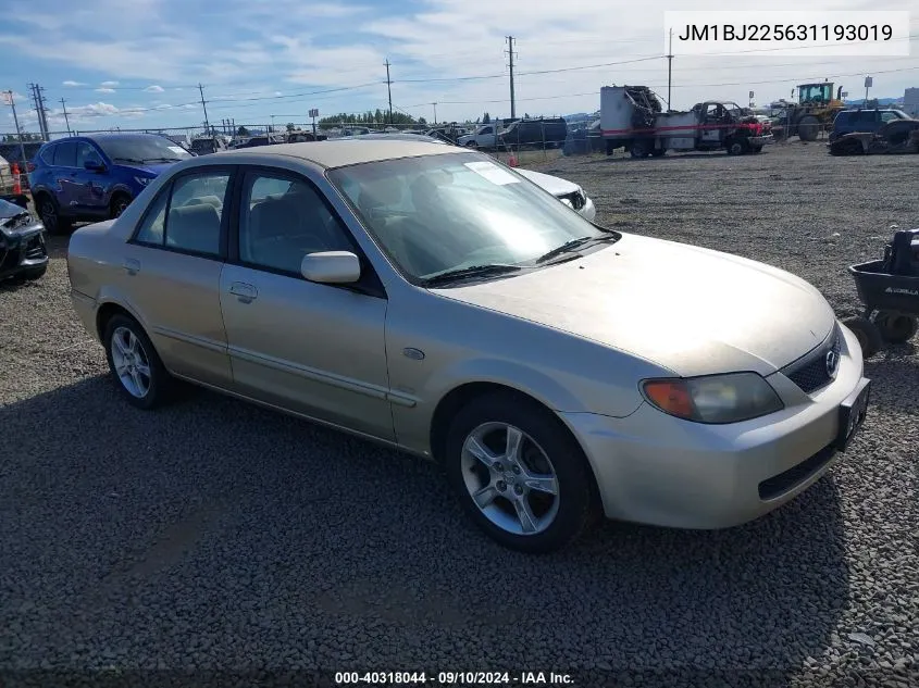 2003 Mazda Protege Dx/Es/Lx VIN: JM1BJ225631193019 Lot: 40318044