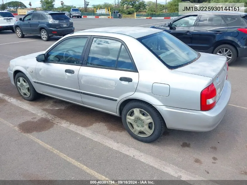 2003 Mazda Protege Dx/Es/Lx VIN: JM1BJ225930144161 Lot: 40381794