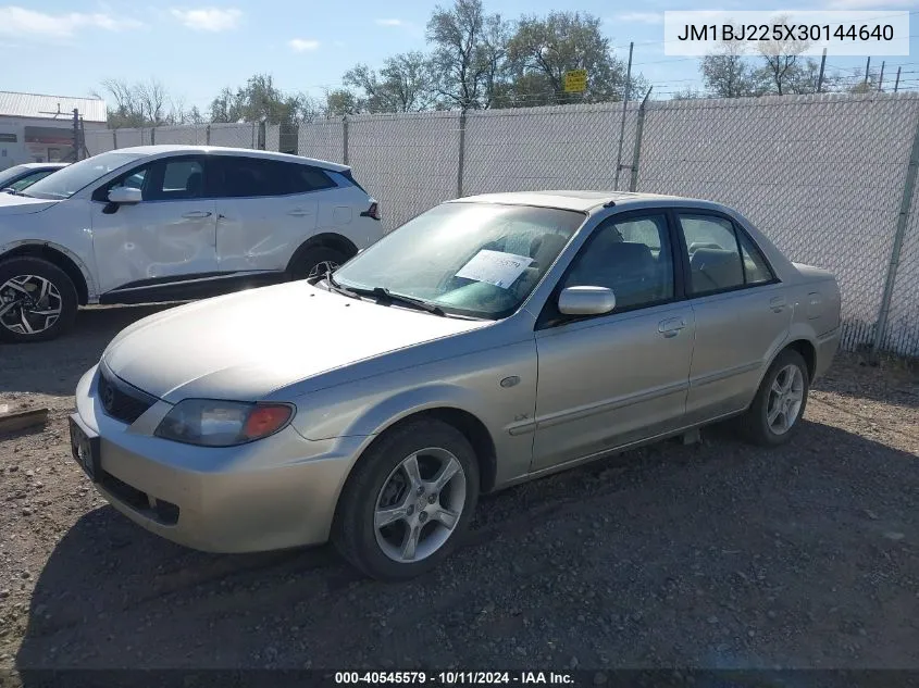 2003 Mazda Protege Dx/Es/Lx VIN: JM1BJ225X30144640 Lot: 40545579