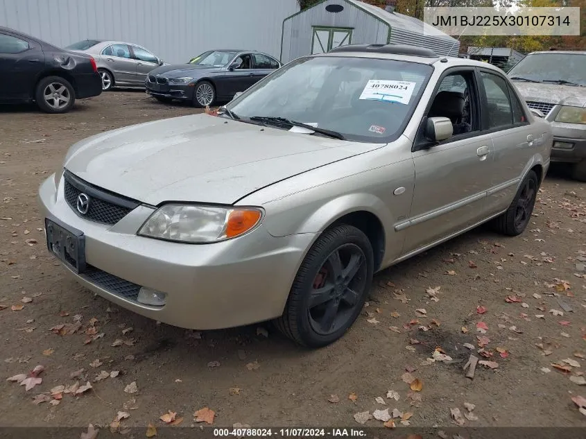 2003 Mazda Protege Dx/Es/Lx VIN: JM1BJ225X30107314 Lot: 40788024