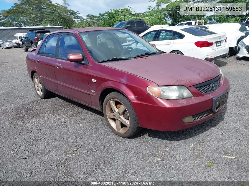 2003 Mazda Protege Dx/Es/Lx VIN: JM1BJ225131159683 Lot: 40820215