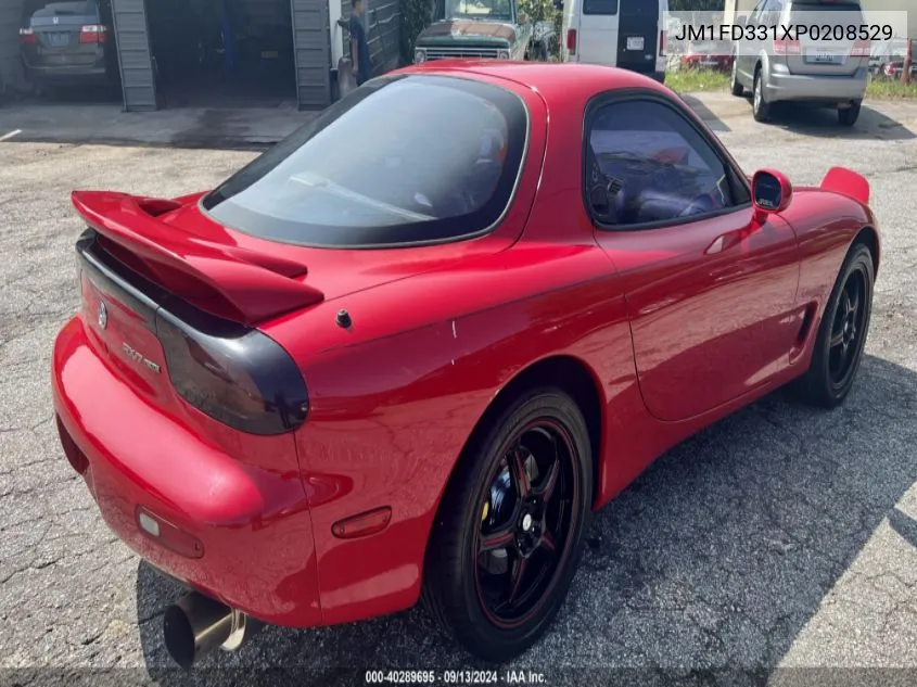 1993 Mazda Rx7 VIN: JM1FD331XP0208529 Lot: 40289695