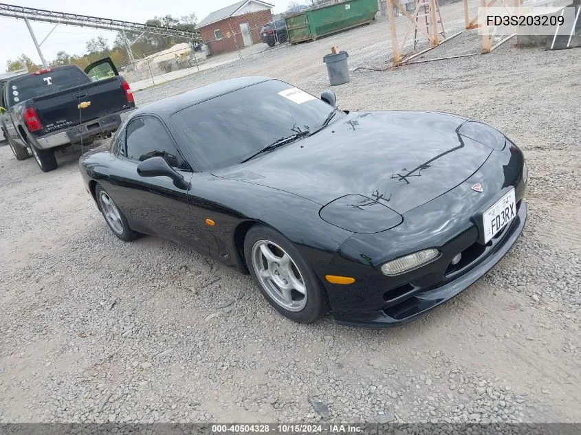 1994 Mazda Rx7 VIN: FD3S203209 Lot: 40504328