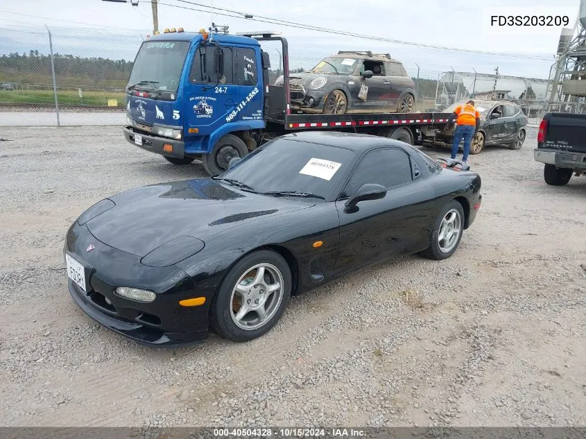 1994 Mazda Rx7 VIN: FD3S203209 Lot: 40504328